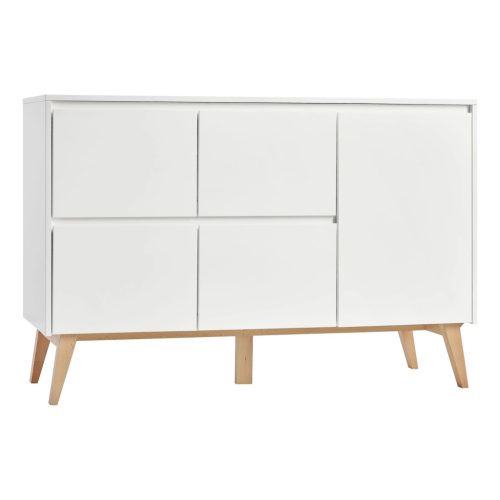 Pinio Swing White 4 fiókos szekrény