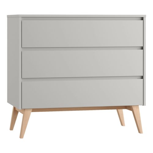 Pinio Swing Grey komód 3 fiókos 